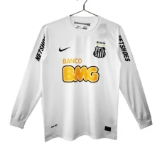 Santos FC Nogometni Dresovi Domaći Retro 2012-13 Dugi Rukav