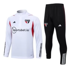 São Paulo FC Trenirka Komplet 2023/24 - 1-4 Zip Bijela