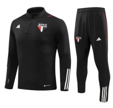 São Paulo FC Trenirka Komplet 2023/24 - 1-4 Zip Crna