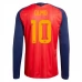 Španjolska Olmo 10 Domaći Dres Svjetsko Prvenstvo 2026 Dugi Rukav
