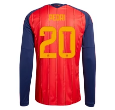 Španjolska Pedri 20 Domaći Dres Svjetsko Prvenstvo 2026 Dugi Rukav