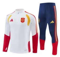 Španjolska Trenirka Dječji 2026/27 - 1-4 Zip Bijela