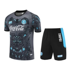 SSC Napoli Dječji Trening Majica Komplet 2025/26 - Shorts Siva