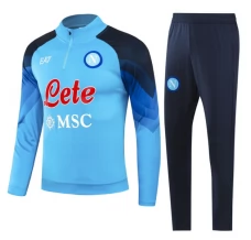 SSC Napoli Trenirka Komplet 2023/24 - 1-4 Zip Plava