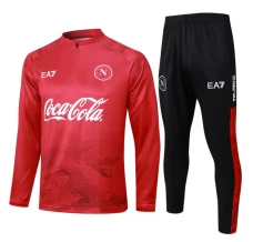 SSC Napoli Trenirka Komplet 2024/25 - 1-4 Zip Crvena