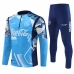 SSC Napoli Trenirka Komplet 2024/25 - 1-4 Zip Plava