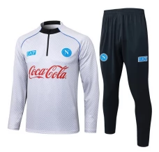 SSC Napoli Trenirka za Trening Komplet 2025/26 - 1-4 Zip Siva