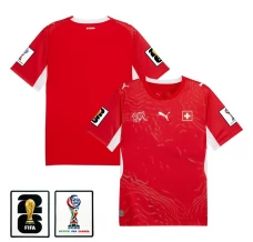 Švicarska Domaći Dres Svjetsko Prvenstvo 2026 s Patch