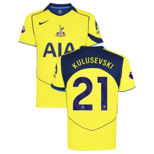 Tottenham Hotspur Kulusevski 21 Nogometni Dresovi Treći 2025/26 Tottenham Hotspur Kulusevski 21 Nogometni Dresovi Treći 2025/26