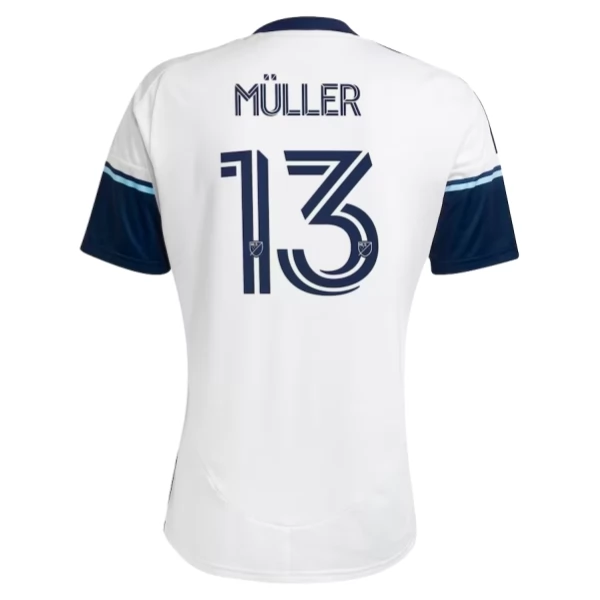 Vancouver Whitecaps Müller 13 Nogometni Dresovi Domaći 2025/26 Vancouver Whitecaps Müller 13 Nogometni Dresovi Domaći 2025/26