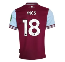 West Ham United Ings 18 Nogometni Dresovi Domaći 2024/25