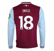 West Ham United Ings 18 Nogometni Dresovi Domaći 2024/25 Dugi Rukav