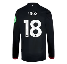 West Ham United Ings 18 Nogometni Dresovi Gostujući 2024/25 Dugi Rukav