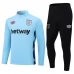 West Ham United Trenirka Komplet 2023/24 - 1-4 Zip Plava