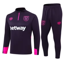 West Ham United Trenirka Komplet 2024/25 - 1-4 Zip Ljubičasta